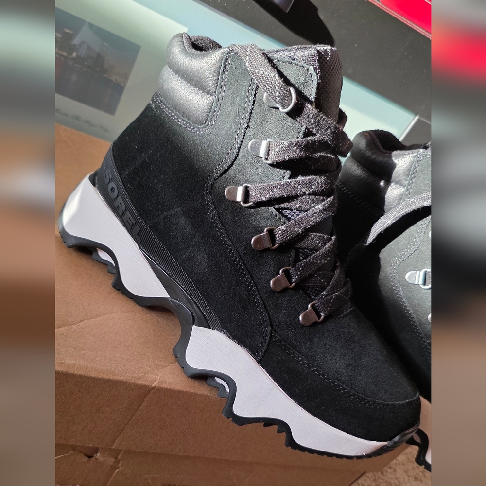 Sorel Kinetic Impact Conquest Plus Waterproof Sneaker Boot - Picture 5 of 11